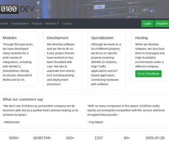 https://0100dev.nl