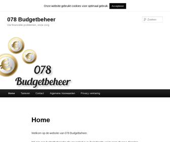 078 Budgetbeheer