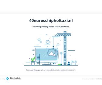 40 Euro Schiphol Taxi