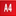 Favicon van a4koerier.nl