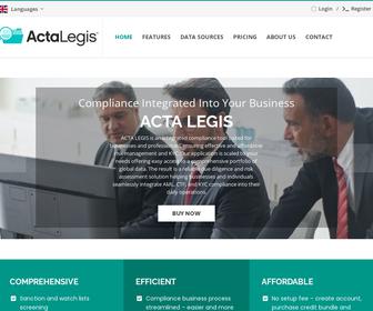 http://www.actalegis.com