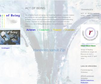 http://www.actofbeing.nl