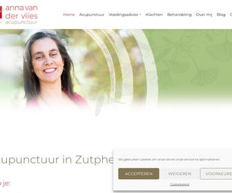 Acupunctuur Anna van der Vlies