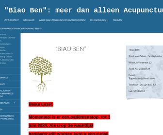 'Biao Ben' Praktijk voor Acupunctuur  Trudi van Zeben-Schlaghecke