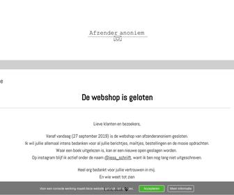 http://www.afzenderanoniem.nl