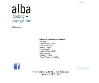 Alba Booking and Management