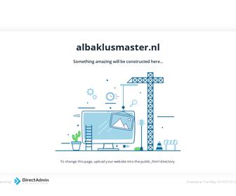 https://www.albaklusmaster.nl