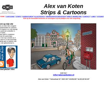 Alex van Koten Strips & Cartoons