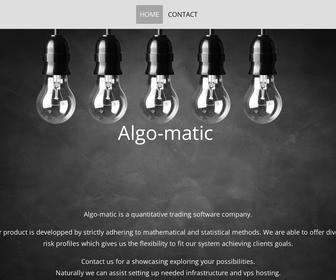 http://www.algo-matic.com