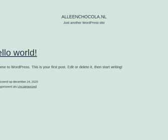 http://www.alleenchocola.nl