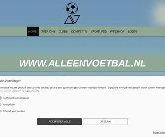http://www.alleenvoetbal.nl