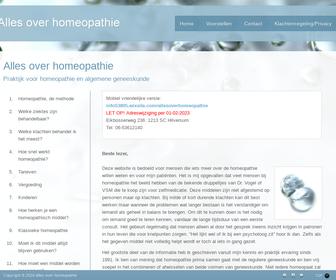 Artsenpraktijk voor Homeopathie L. Alberts