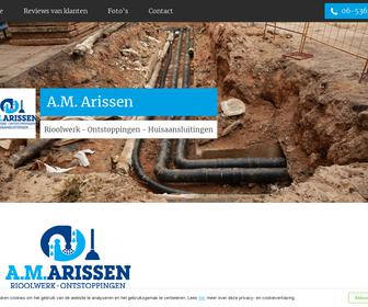 A.M. Arissen Rioolwerk - Ontstoppingen & Huisaansluitingen