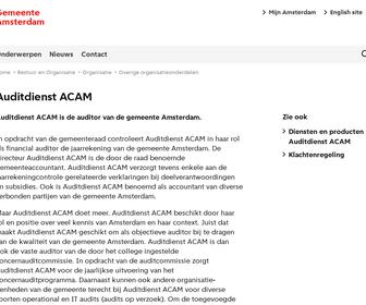 http://www.amsterdam.nl/acam