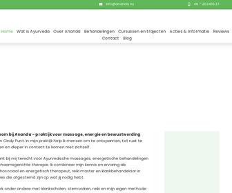 Ananda Massagetherapie Arnhem