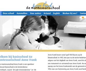 6e Montessorischool Anne Frank