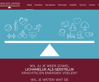 Annelieke Janssen Fysiotherapie, Manuele Therapie en Training