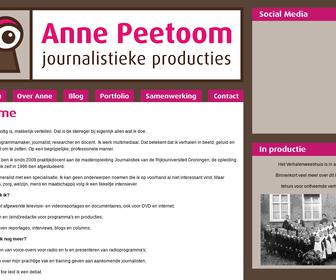 Anne Peetoom Journalistieke Producties