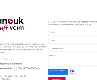 http://www.anoukgeeftvorm.nl
