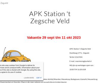 APK Station 't Zegsche Veld