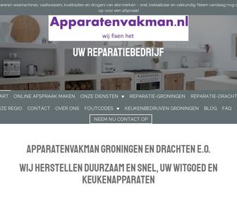 Apparatenvakman reparatiebedrijf