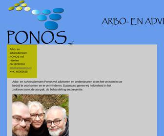 Arbo- en adviesdiensten PONOS V.O.F.