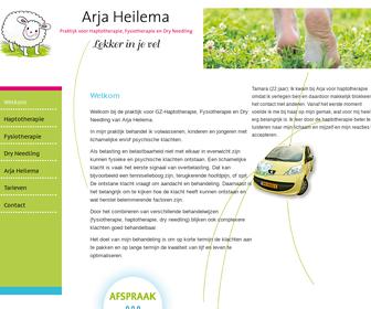 Arja Heilema Prk. Acupunctuur, Fysiotherapie en Haptotherapie