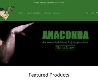 Anaconda Armwrestling Equipment