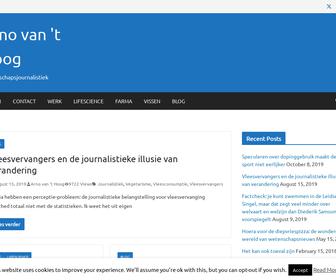 Arno van 't Hoog - Wetenschapsjournalistiek