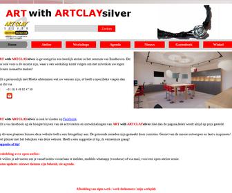 http://www.ART-WITH-ARTCLAYsilver.nl