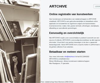 http://www.artchive.nl