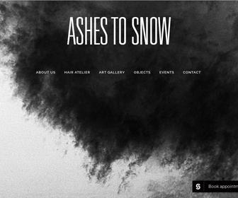 Ashes to snow