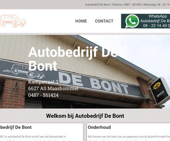 http://www.autobedrijfdebont.nl