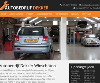 http://www.autobedrijfdekker.nl