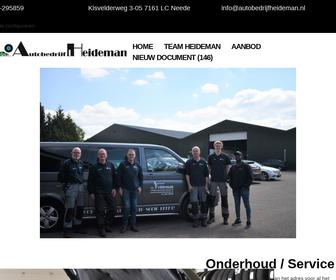 https://www.autobedrijfheideman.nl