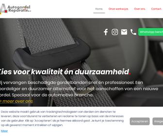Autogordel reparatie