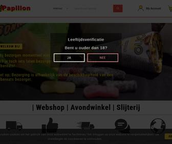 Avondwinkel/slijterij/ webshop Papillon bv