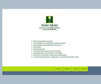 Avalar Advies Bureau voor ruimt. ordening en proj.ontw.