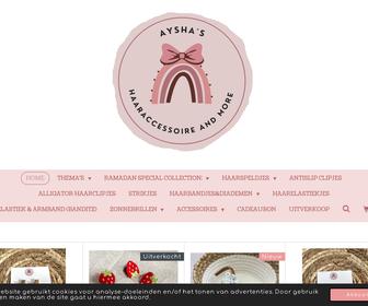 Aysha's haaraccessoire and more