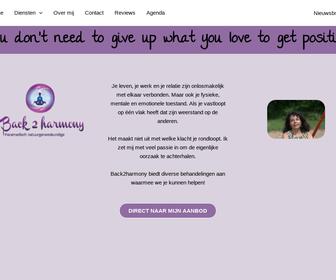 https://back2harmony.nl