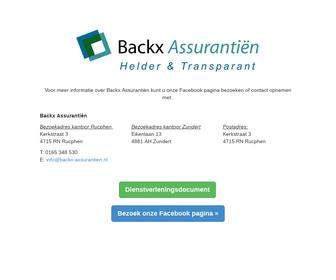 http://www.backx-assurantien.nl