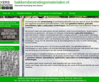 http://www.bakkersbestratingsmaterialen.nl