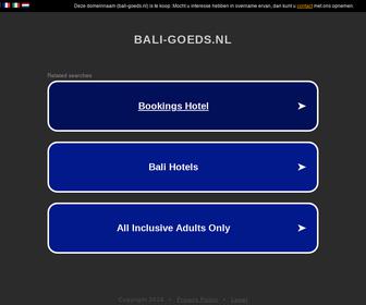 http://www.bali-goeds.nl