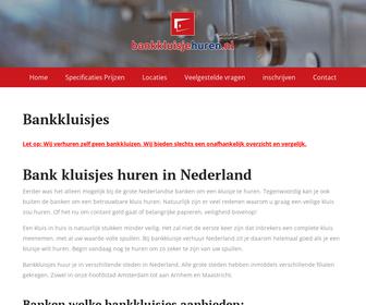 Bankkluisje Verhuur Nederland B.V.