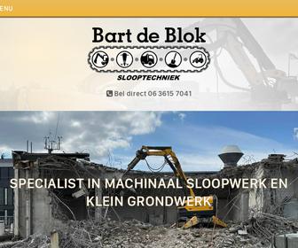 Bart de Blok Sloop en Infratechniek B.V.