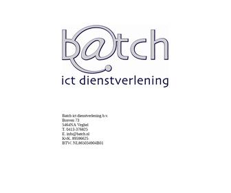 Batch ICT Dienstverlening B.V.