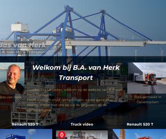 B.A. van Herk Transport