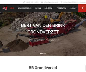 Grondverzetbedrijf Bert van den Brink