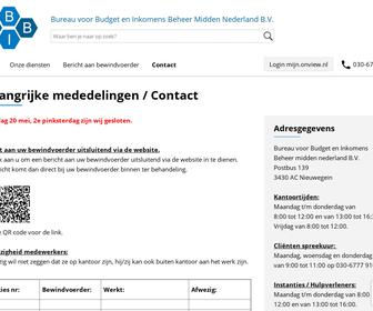Bur. v. Budget en Inkom.beheer Midden Nederland B.V.
