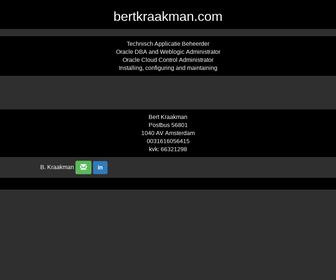 http://bertkraakman.com